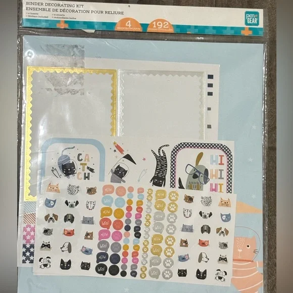 Binder Decorating Kit - Picture 2 of 5